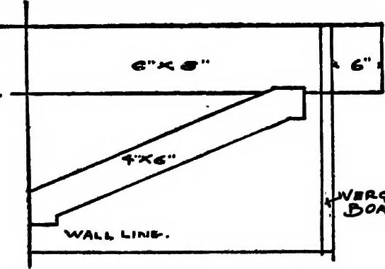 An illustration from Radford's portfolio of details of building construction; a remarkable and unique collection of full-page plates, accurately drawn and reproduced to exact scale. Complete details for every style of interior trim, including special built-in features, 1911, leaf 144