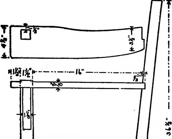 An illustration from Radford's portfolio of details of building construction; a remarkable and unique collection of full-page plates, accurately drawn and reproduced to exact scale. Complete details for every style of interior trim, including special built-in features, 1911, leaf 156