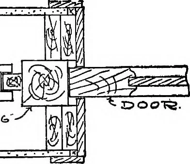 An illustration from Radford's portfolio of details of building construction; a remarkable and unique collection of full-page plates, accurately drawn and reproduced to exact scale. Complete details for every style of interior trim, including special built-in features, 1911, leaf 168