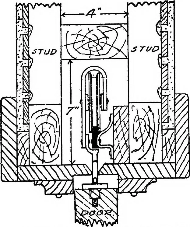 An illustration from Radford's portfolio of details of building construction; a remarkable and unique collection of full-page plates, accurately drawn and reproduced to exact scale. Complete details for every style of interior trim, including special built-in features, 1911, leaf 168