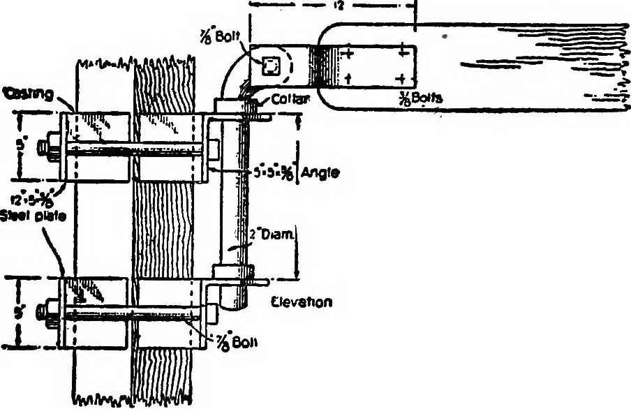 An illustration from Radford's portfolio of details of building construction; a remarkable and unique collection of full-page plates, accurately drawn and reproduced to exact scale. Complete details for every style of interior trim, including special built-in features, 1911, leaf 172