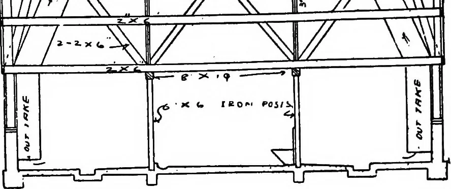 An illustration from Radford's portfolio of details of building construction; a remarkable and unique collection of full-page plates, accurately drawn and reproduced to exact scale. Complete details for every style of interior trim, including special built-in features, 1911, leaf 181