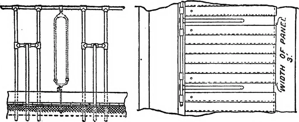 An illustration from Radford's portfolio of details of building construction; a remarkable and unique collection of full-page plates, accurately drawn and reproduced to exact scale. Complete details for every style of interior trim, including special built-in features, 1911, leaf 182
