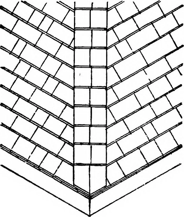 An illustration from Radford's portfolio of details of building construction; a remarkable and unique collection of full-page plates, accurately drawn and reproduced to exact scale. Complete details for every style of interior trim, including special built-in features, 1911, leaf 188