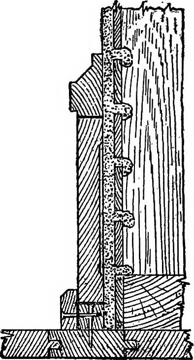 An illustration from Radford's portfolio of details of building construction; a remarkable and unique collection of full-page plates, accurately drawn and reproduced to exact scale. Complete details for every style of interior trim, including special built-in features, 1911, leaf 188