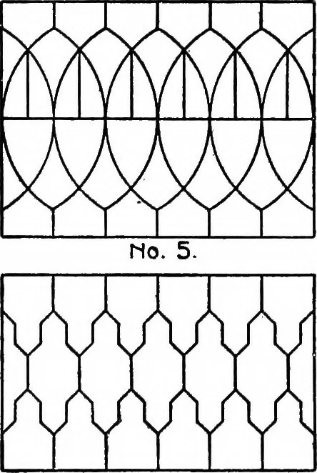 An illustration from Radford's portfolio of details of building construction; a remarkable and unique collection of full-page plates, accurately drawn and reproduced to exact scale. Complete details for every style of interior trim, including special built-in features, 1911, leaf 190