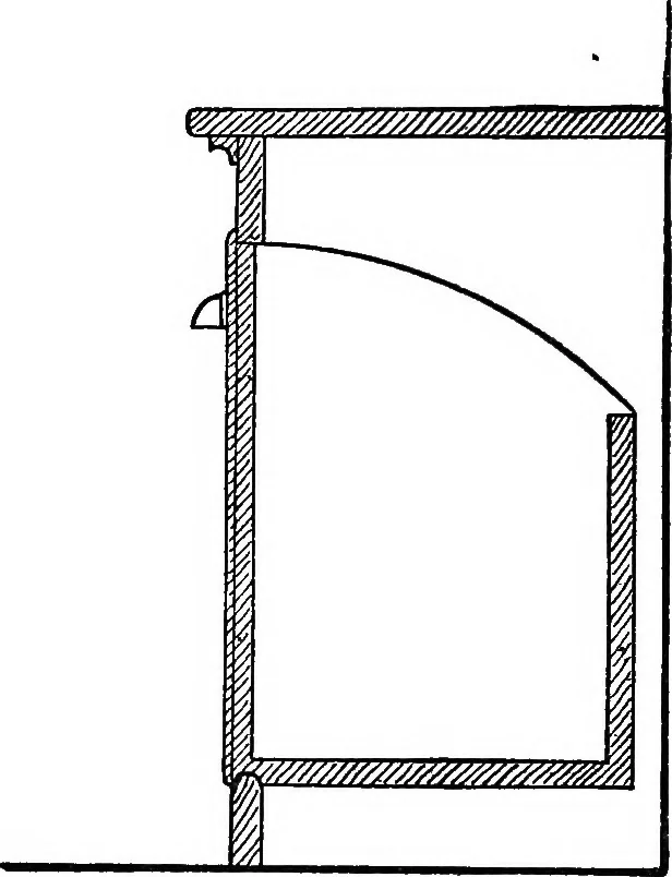 An illustration from Radford's portfolio of details of building construction; a remarkable and unique collection of full-page plates, accurately drawn and reproduced to exact scale. Complete details for every style of interior trim, including special built-in features, 1911, leaf 193