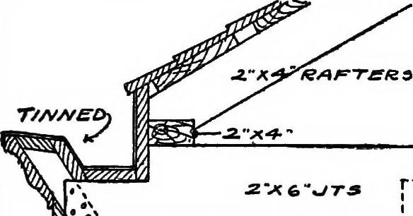 An illustration from Radford's portfolio of details of building construction; a remarkable and unique collection of full-page plates, accurately drawn and reproduced to exact scale. Complete details for every style of interior trim, including special built-in features, 1911, leaf 47