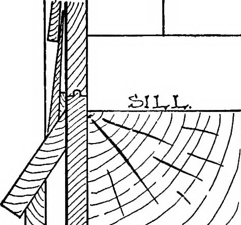 An illustration from Radford's portfolio of details of building construction; a remarkable and unique collection of full-page plates, accurately drawn and reproduced to exact scale. Complete details for every style of interior trim, including special built-in features, 1911, leaf 56