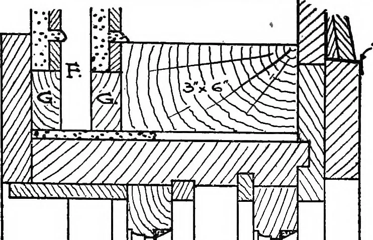 An illustration from Radford's portfolio of details of building construction; a remarkable and unique collection of full-page plates, accurately drawn and reproduced to exact scale. Complete details for every style of interior trim, including special built-in features, 1911, leaf 69