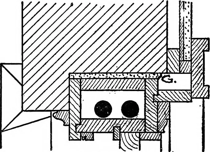 An illustration from Radford's portfolio of details of building construction; a remarkable and unique collection of full-page plates, accurately drawn and reproduced to exact scale. Complete details for every style of interior trim, including special built-in features, 1911, leaf 73