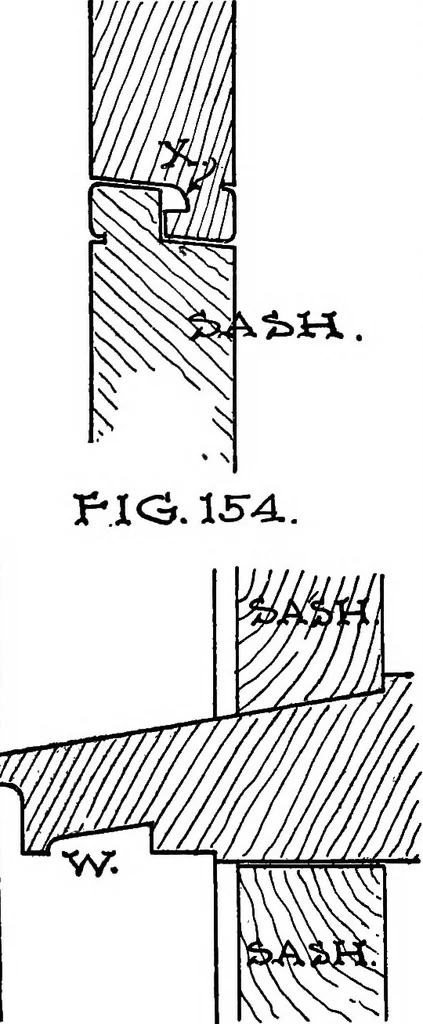 An illustration from Radford's portfolio of details of building construction; a remarkable and unique collection of full-page plates, accurately drawn and reproduced to exact scale. Complete details for every style of interior trim, including special built-in features, 1911, leaf 82