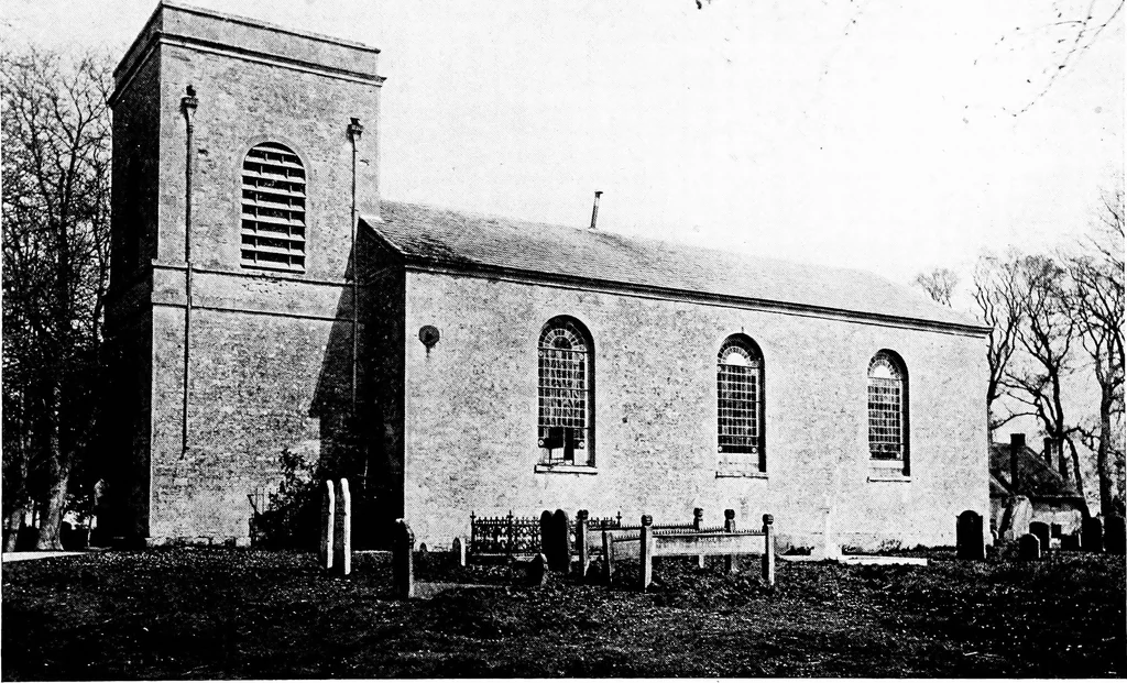 An illustration from The English village church; exteriors and interiors, 1921, leaf 166