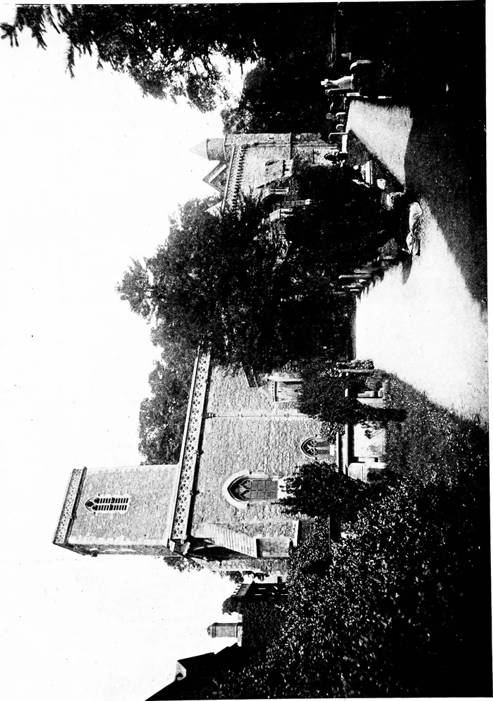 An illustration from The English village church; exteriors and interiors, 1921, leaf 226