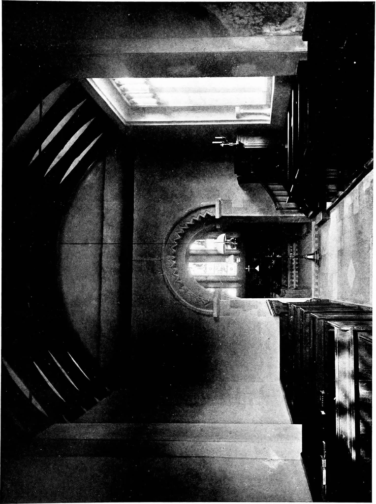 An illustration from The English village church; exteriors and interiors, 1921, leaf 236