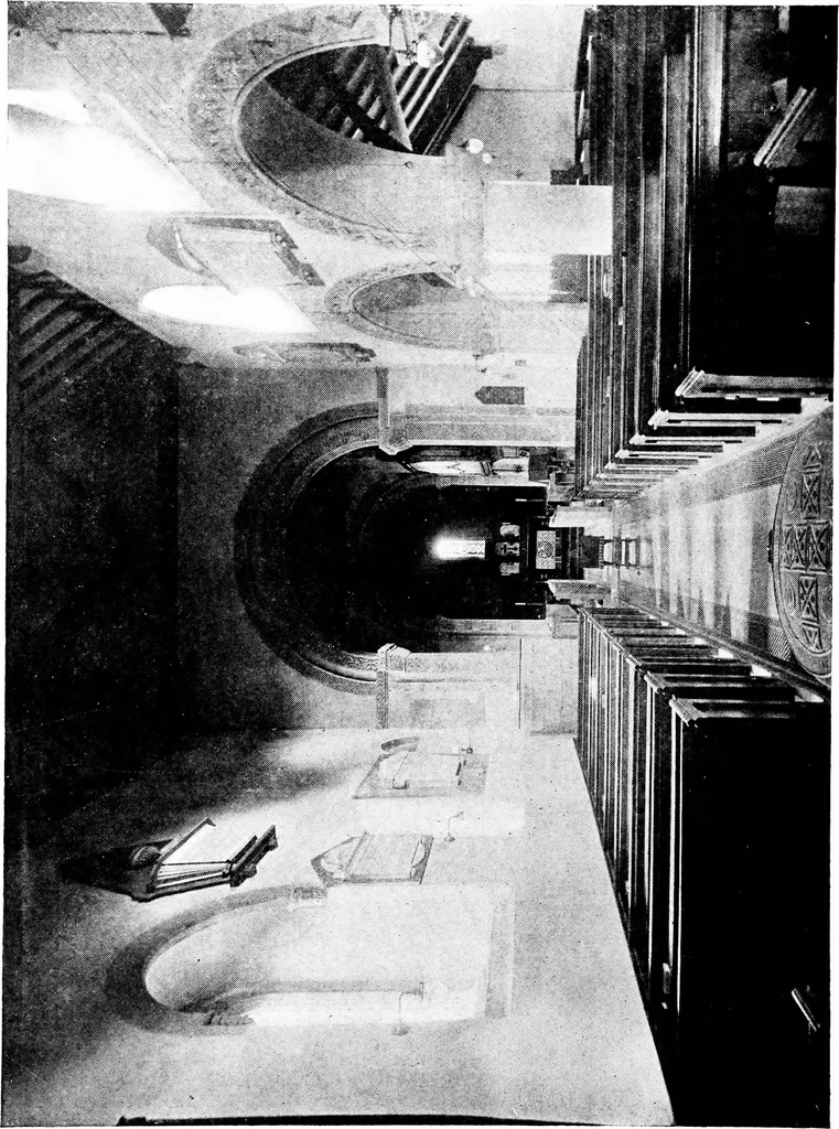 An illustration from The English village church; exteriors and interiors, 1921, leaf 238