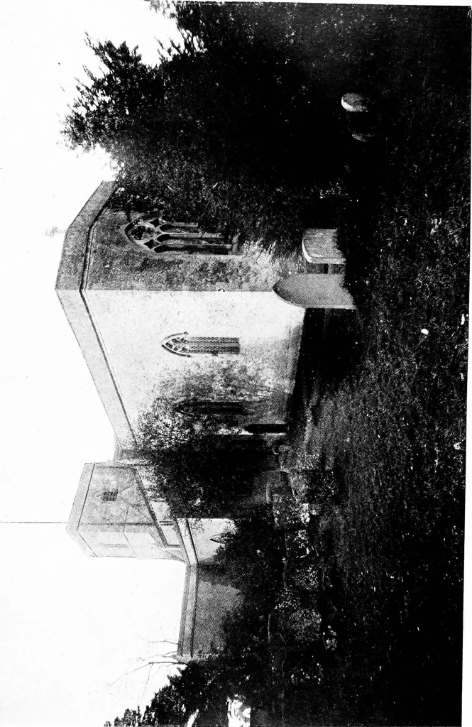 An illustration from The English village church; exteriors and interiors, 1921, leaf 88