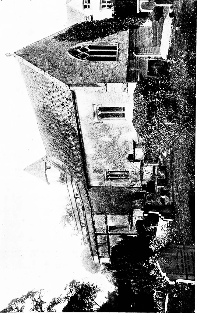 An illustration from The English village church; exteriors and interiors, 1921, leaf 94