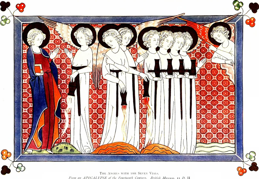 An illustration from The cathedral builders in England, 1905, leaf 23