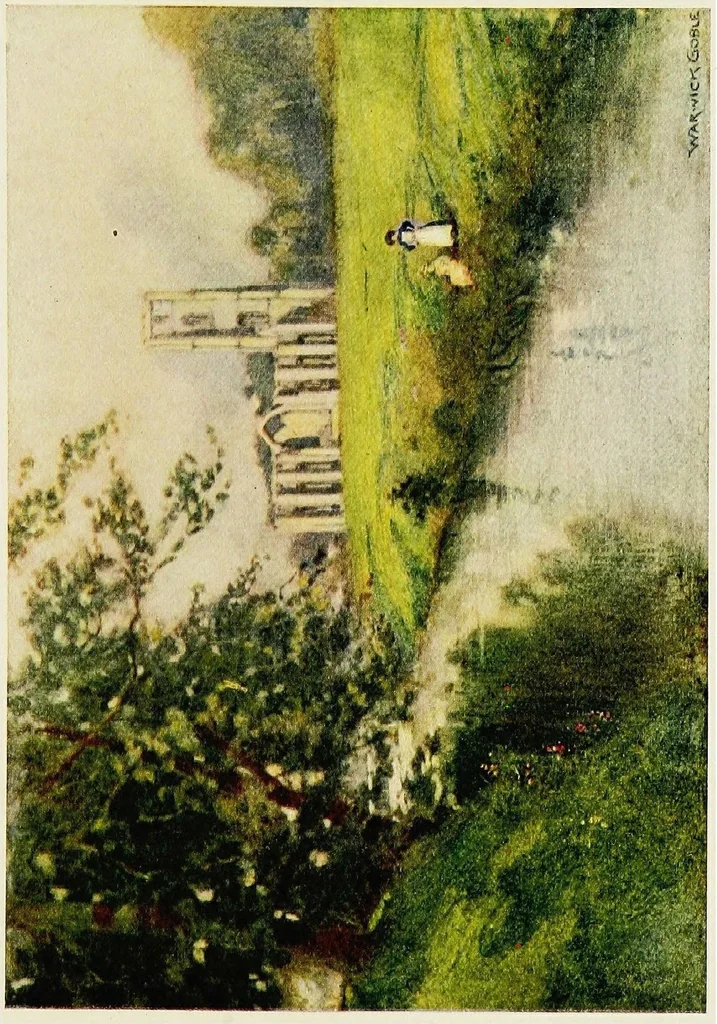 An illustration from The greater abbeys of England, 1908, leaf 144