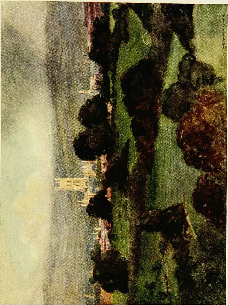 An illustration from The greater abbeys of England, 1908, leaf 180