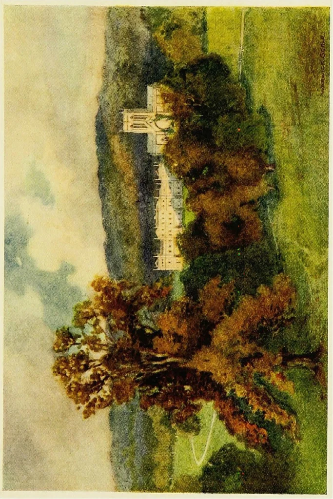 An illustration from The greater abbeys of England, 1908, leaf 220