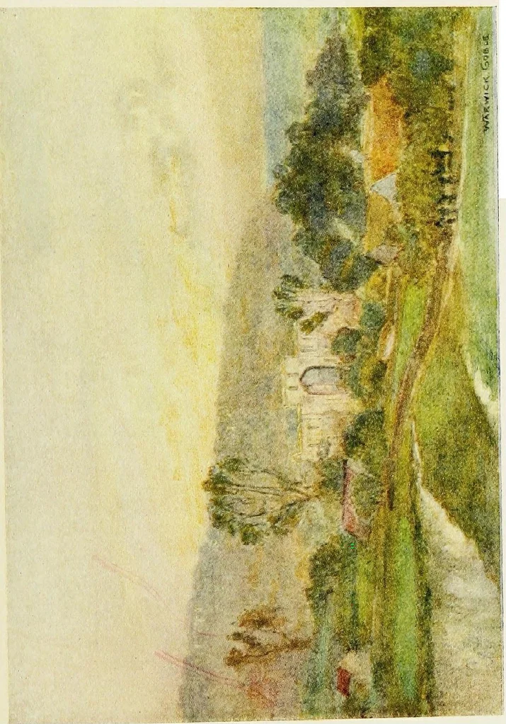 An illustration from The greater abbeys of England, 1908, leaf 250