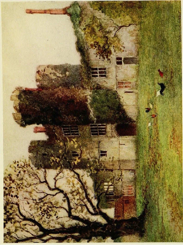 An illustration from The greater abbeys of England, 1908, leaf 288