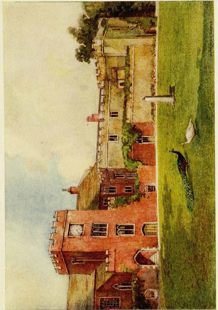 An illustration from The greater abbeys of England, 1908, leaf 314