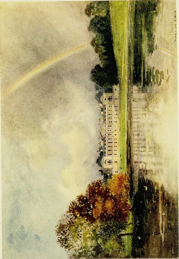 An illustration from The greater abbeys of England, 1908, leaf 342
