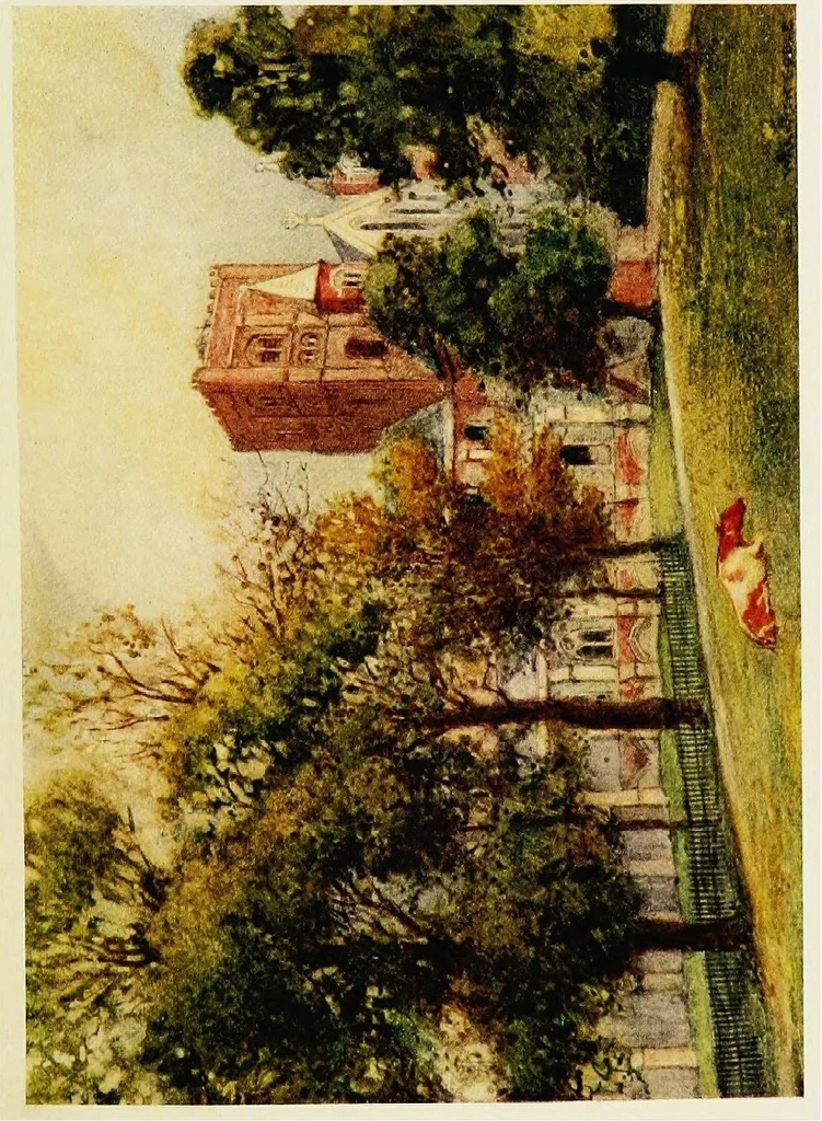 An illustration from The greater abbeys of England, 1908, leaf 46