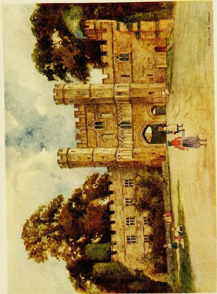 An illustration from The greater abbeys of England, 1908, leaf 56