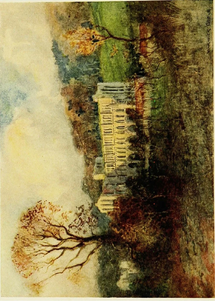 An illustration from The greater abbeys of England, 1908, leaf 7
