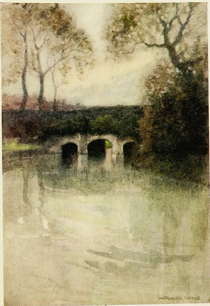 An illustration from The greater abbeys of England, 1908, leaf 90