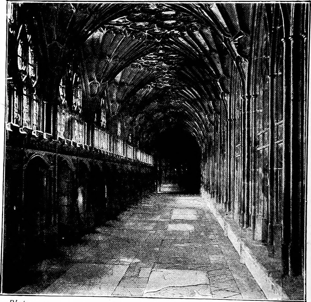 An illustration from An itinerary of the English cathedrals for the use of travellers, 1901, leaf 21