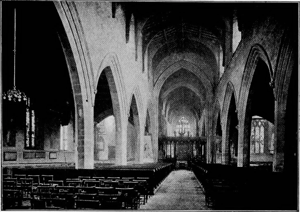 An illustration from An itinerary of the English cathedrals for the use of travellers, 1901, leaf 32