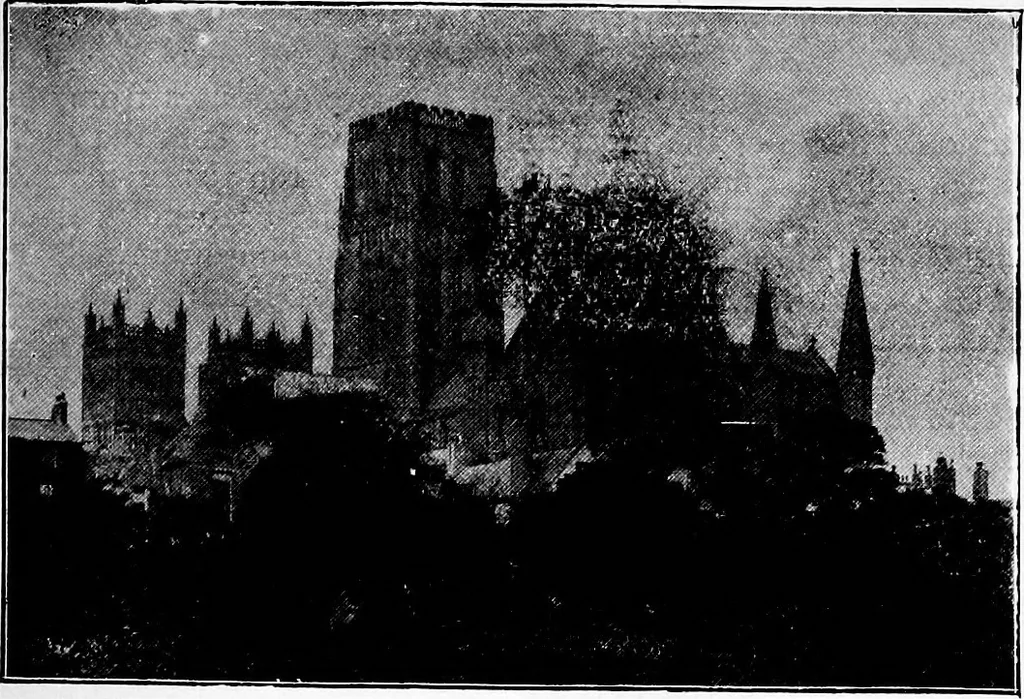An illustration from An itinerary of the English cathedrals for the use of travellers, 1901, leaf 34