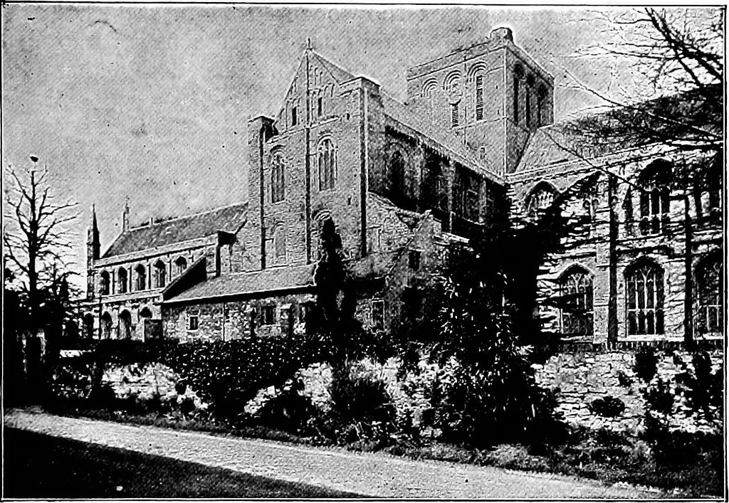 An illustration from An itinerary of the English cathedrals for the use of travellers, 1901, leaf 72