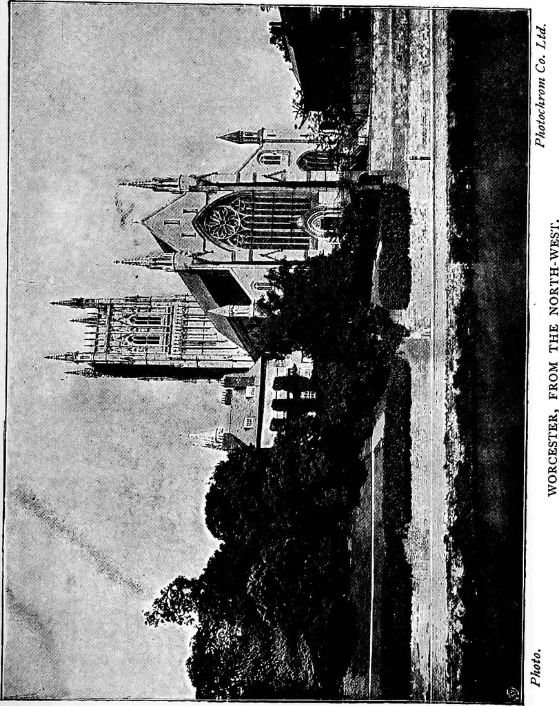An illustration from An itinerary of the English cathedrals for the use of travellers, 1901, leaf 96