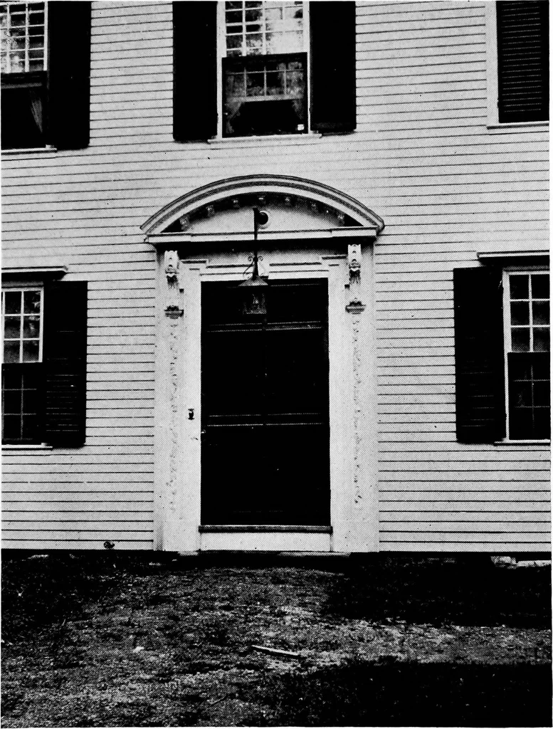 An illustration from Old New England doorways, 1919, leaf 130
