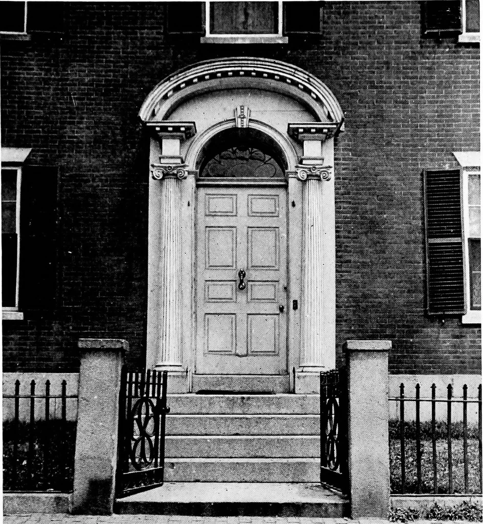 An illustration from Old New England doorways, 1919, leaf 50