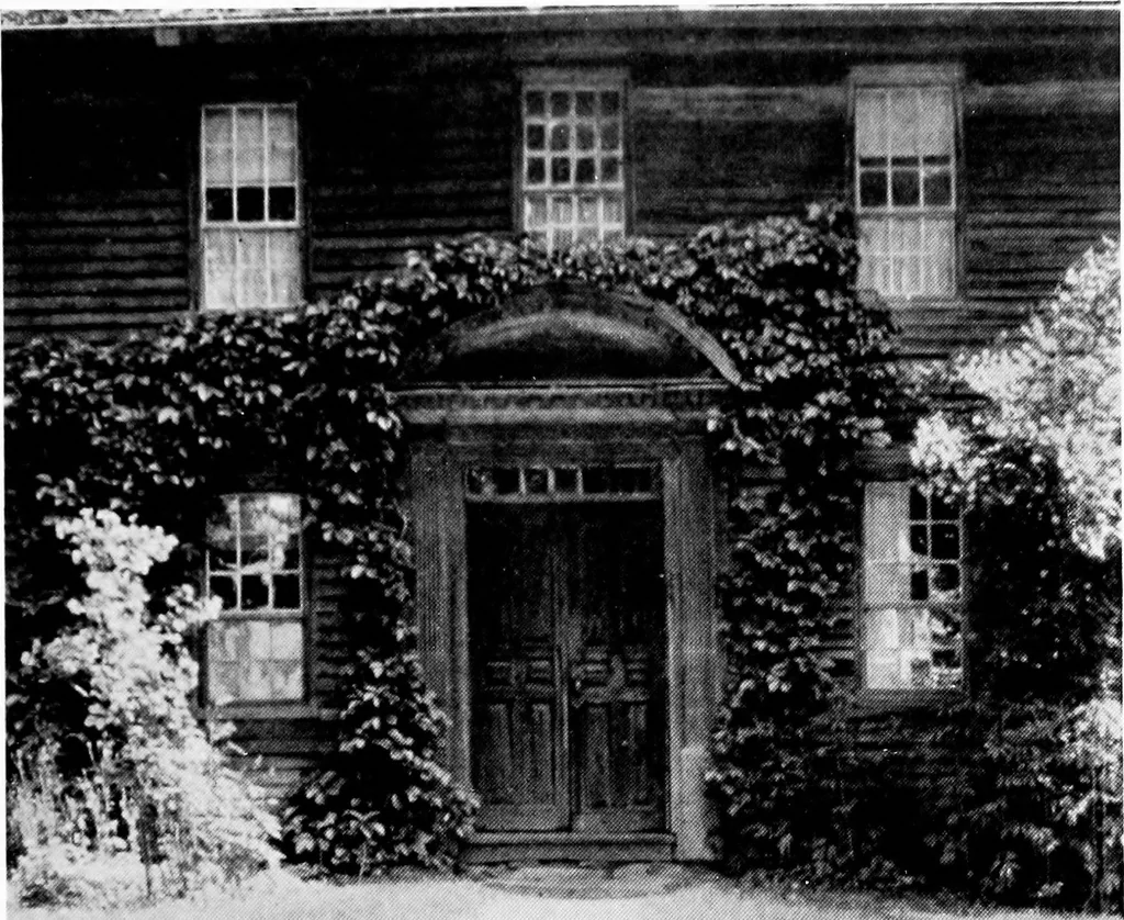 An illustration from Old New England doorways, 1919, leaf 54