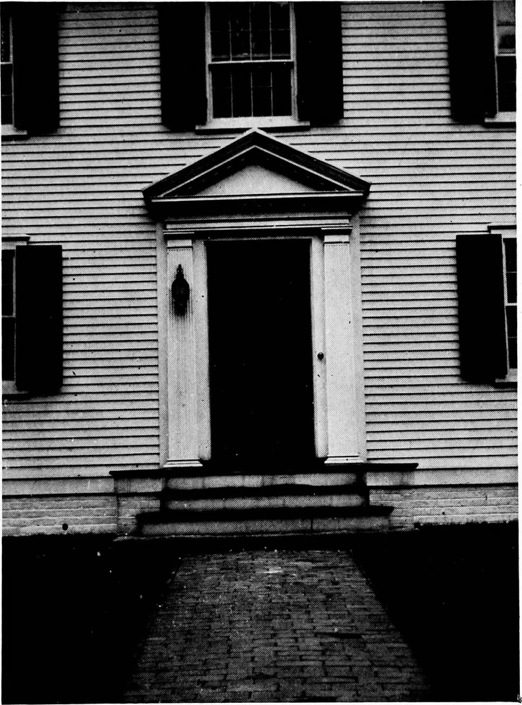 An illustration from Old New England doorways, 1919, leaf 64