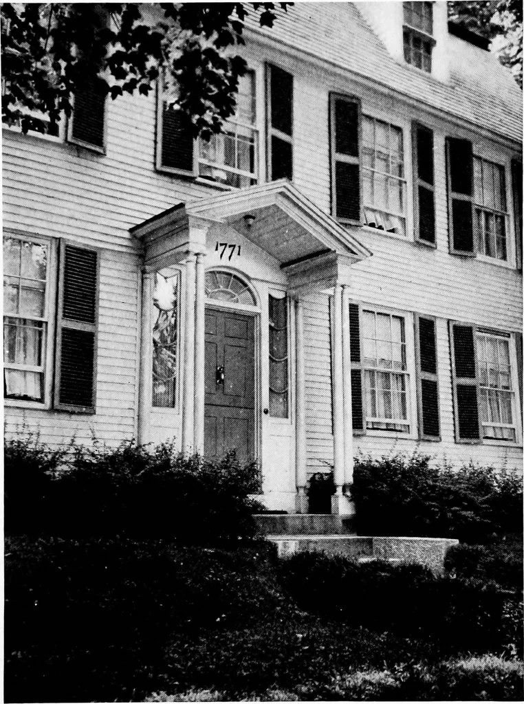 An illustration from Old New England doorways, 1919, leaf 84