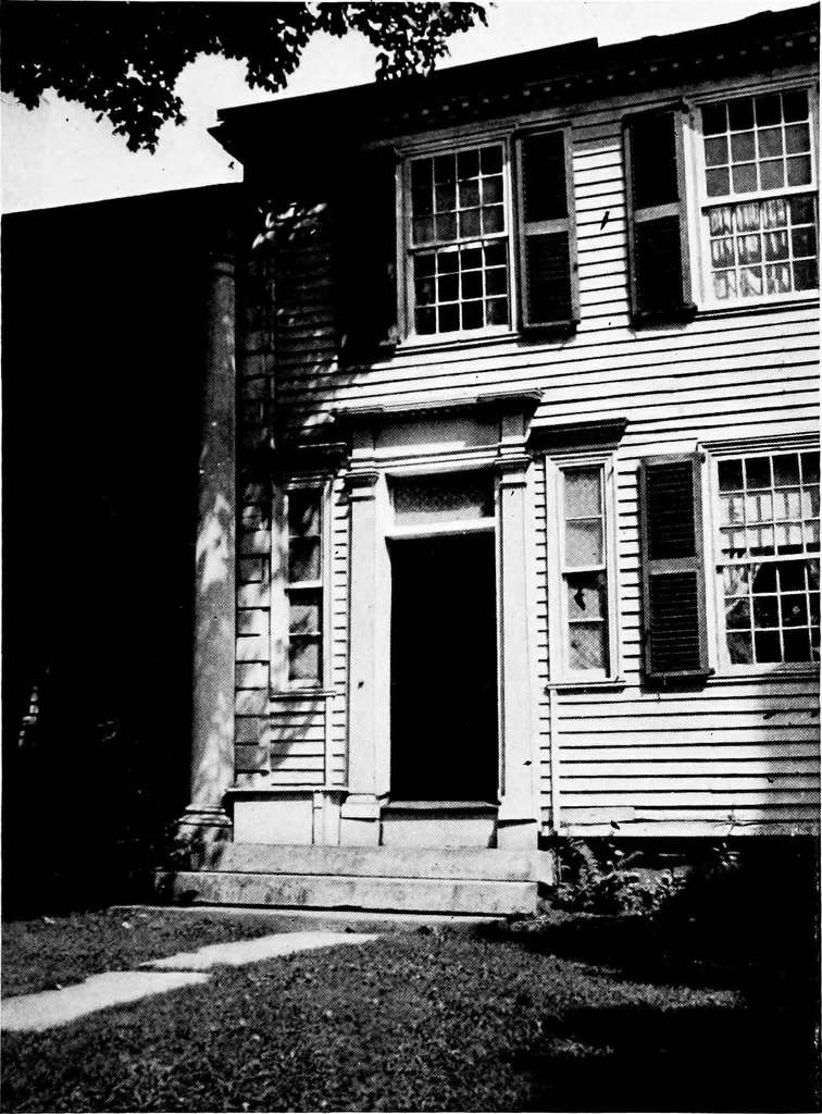 An illustration from Old New England doorways, 1919, leaf 86