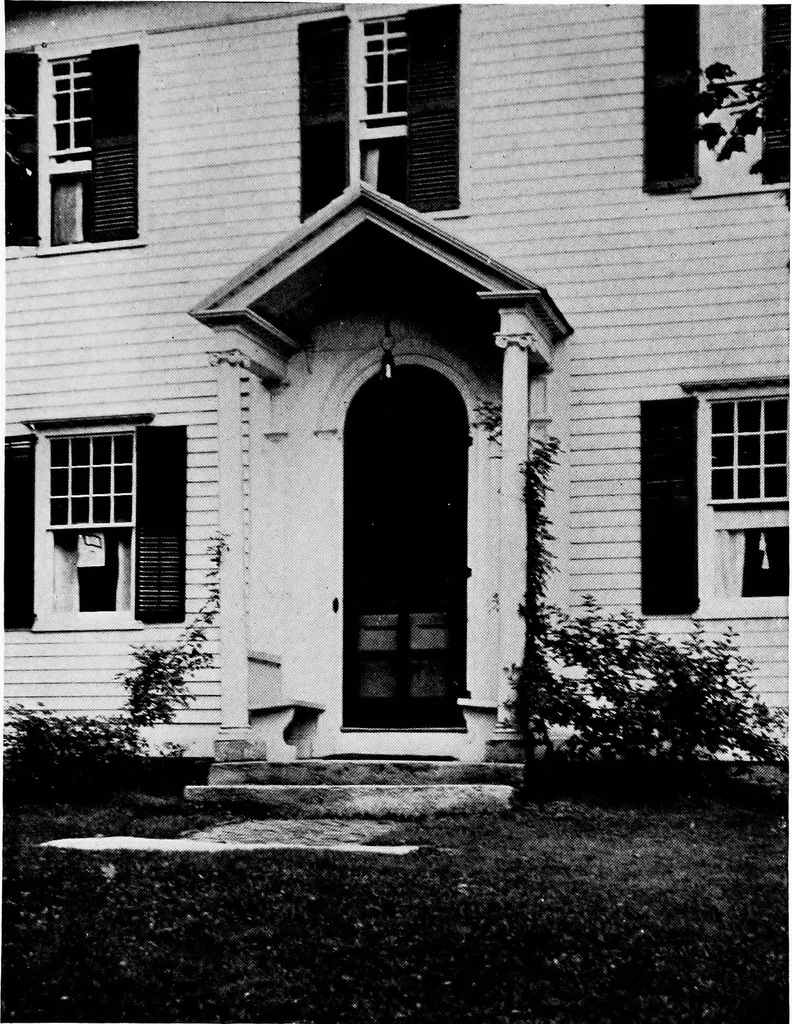 An illustration from Old New England doorways, 1919, leaf 88