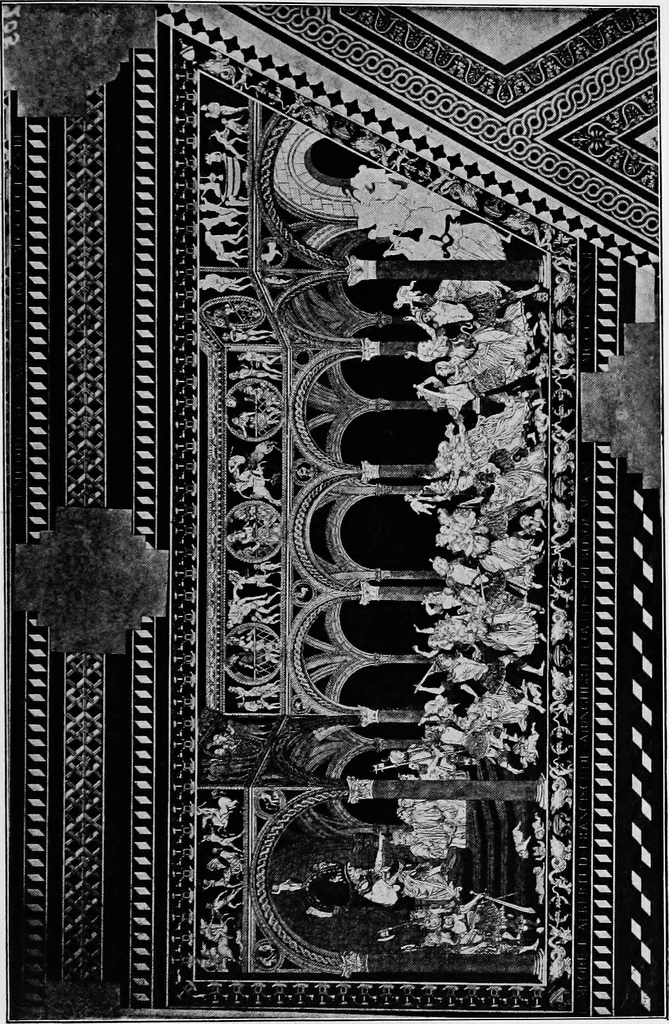 An illustration from The pavement masters of Siena (1369-1562), 1901, leaf 100