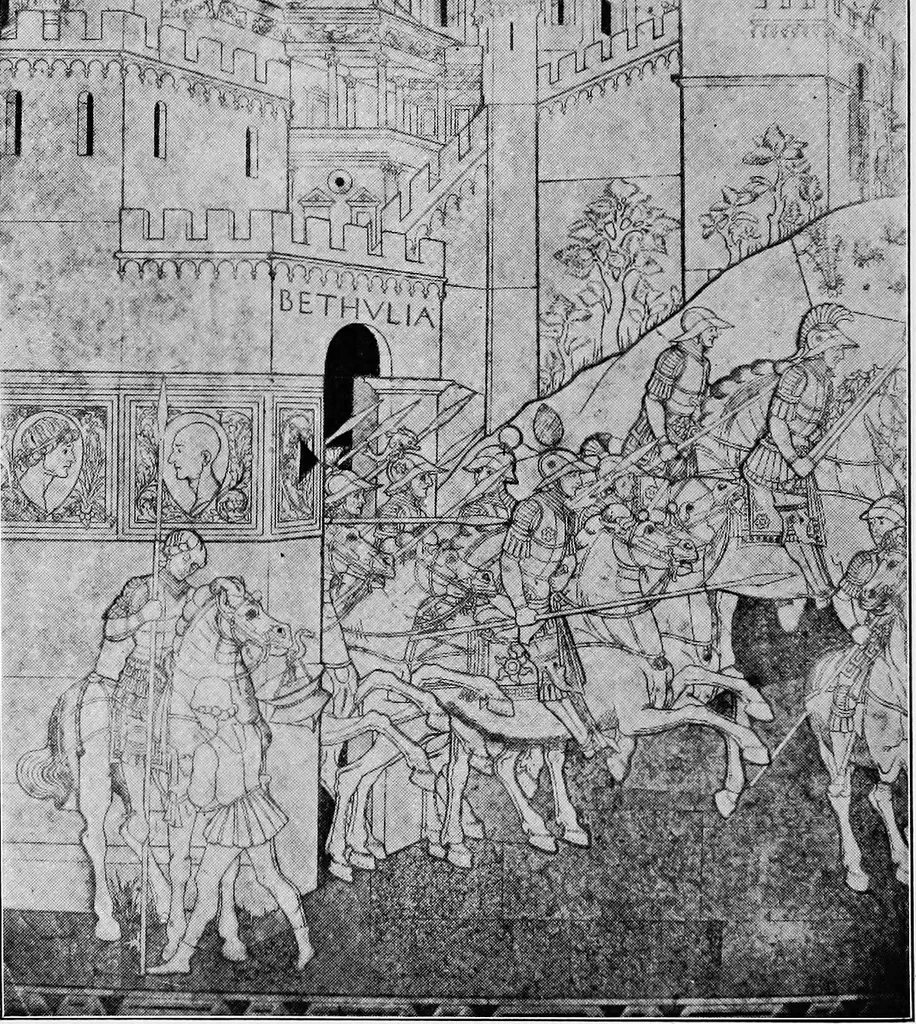 An illustration from The pavement masters of Siena (1369-1562), 1901, leaf 109