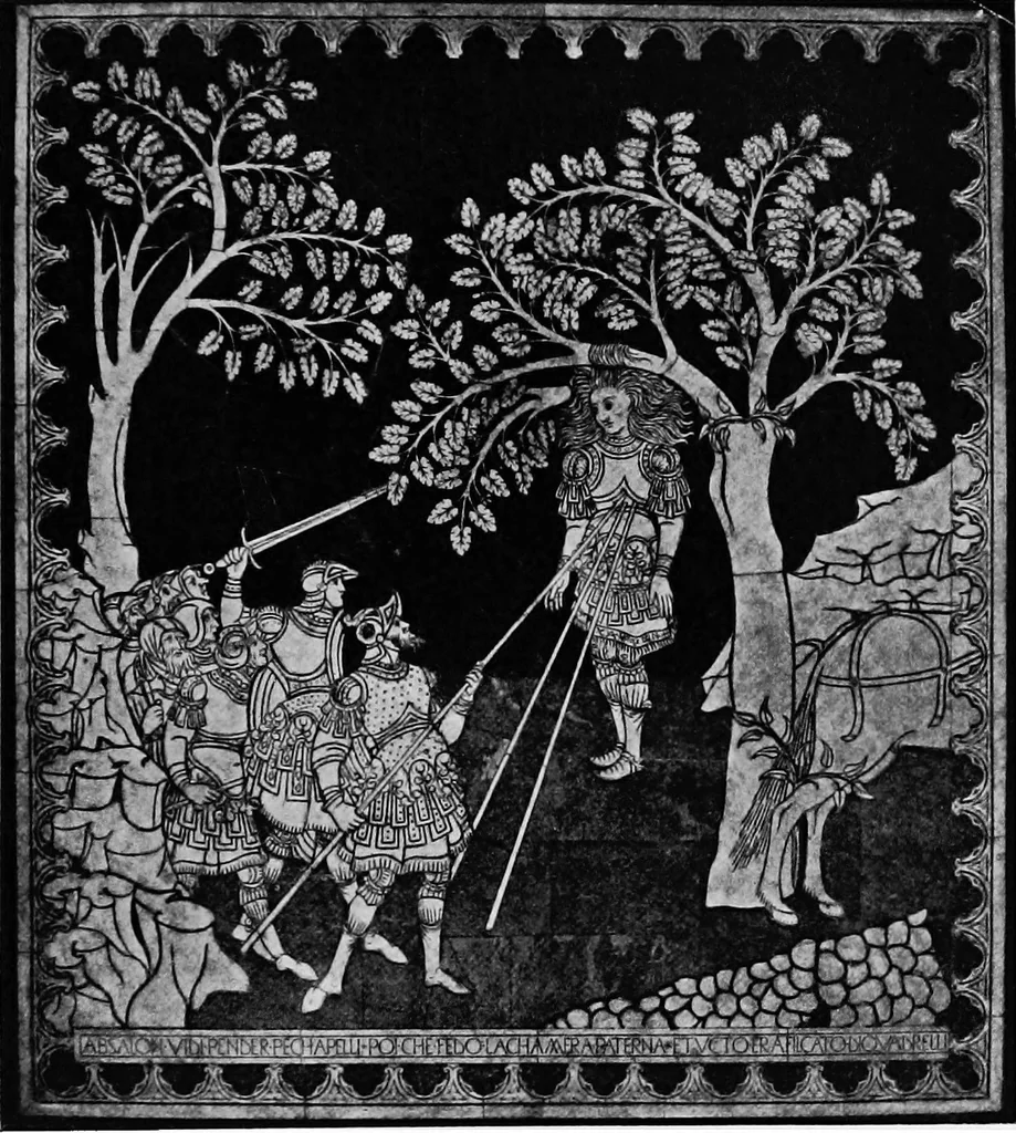 An illustration from The pavement masters of Siena (1369-1562), 1901, leaf 122