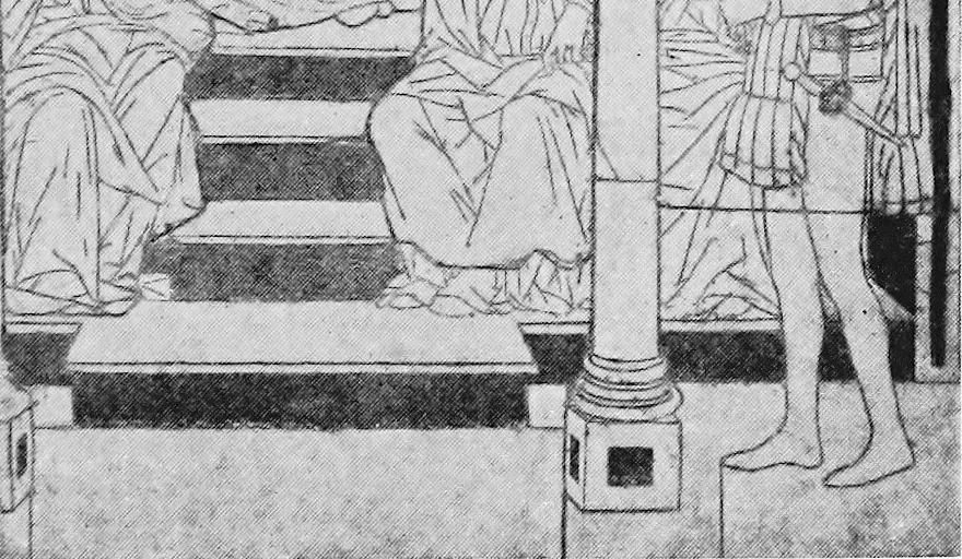 An illustration from The pavement masters of Siena (1369-1562), 1901, leaf 156
